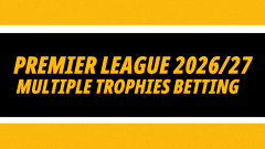 Image for Premier League 2026/27 and multiple trophies